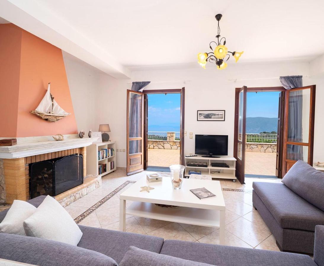 Guiscardos Luxury Villa Fiskardo Ngoại thất bức ảnh