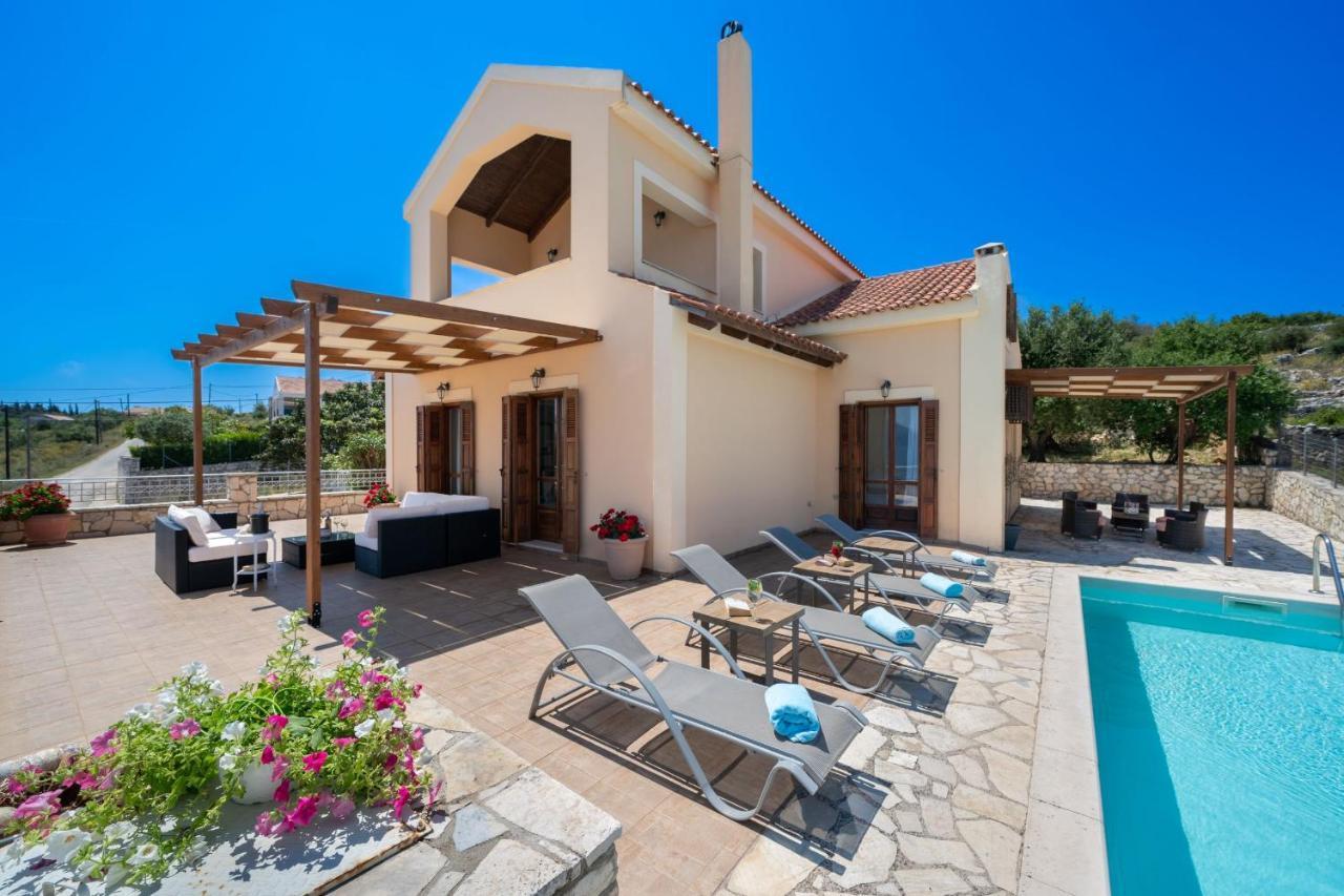 Guiscardos Luxury Villa Fiskardo Ngoại thất bức ảnh