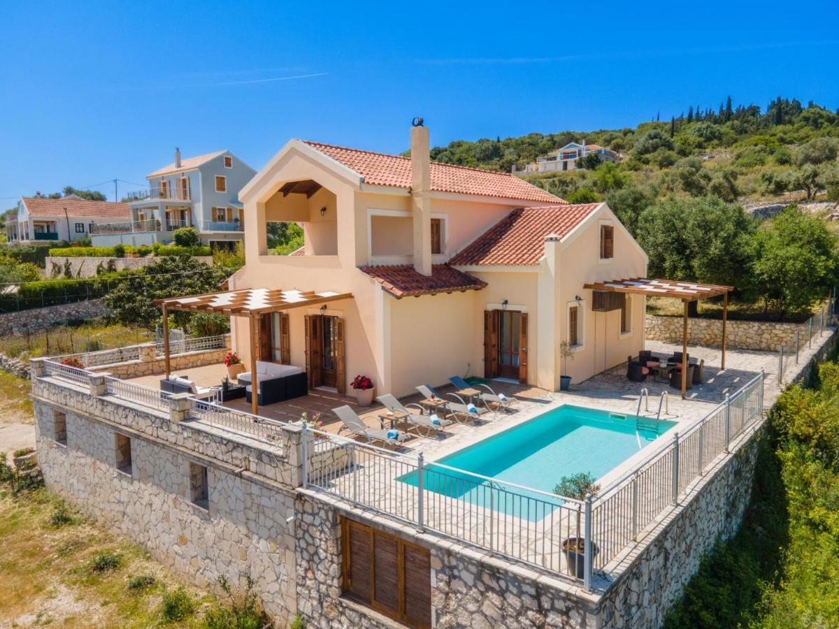 Guiscardos Luxury Villa Fiskardo Ngoại thất bức ảnh
