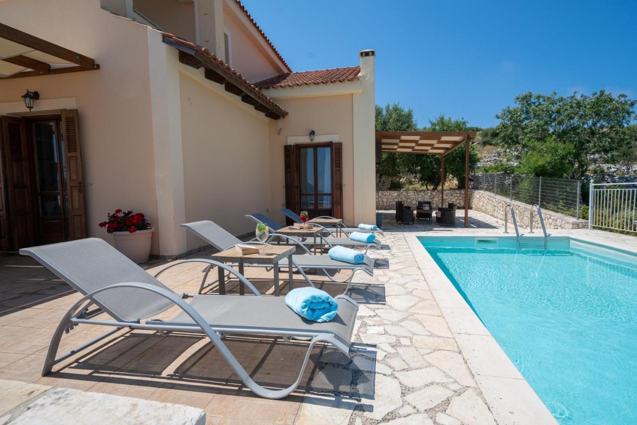 Guiscardos Luxury Villa Fiskardo Ngoại thất bức ảnh