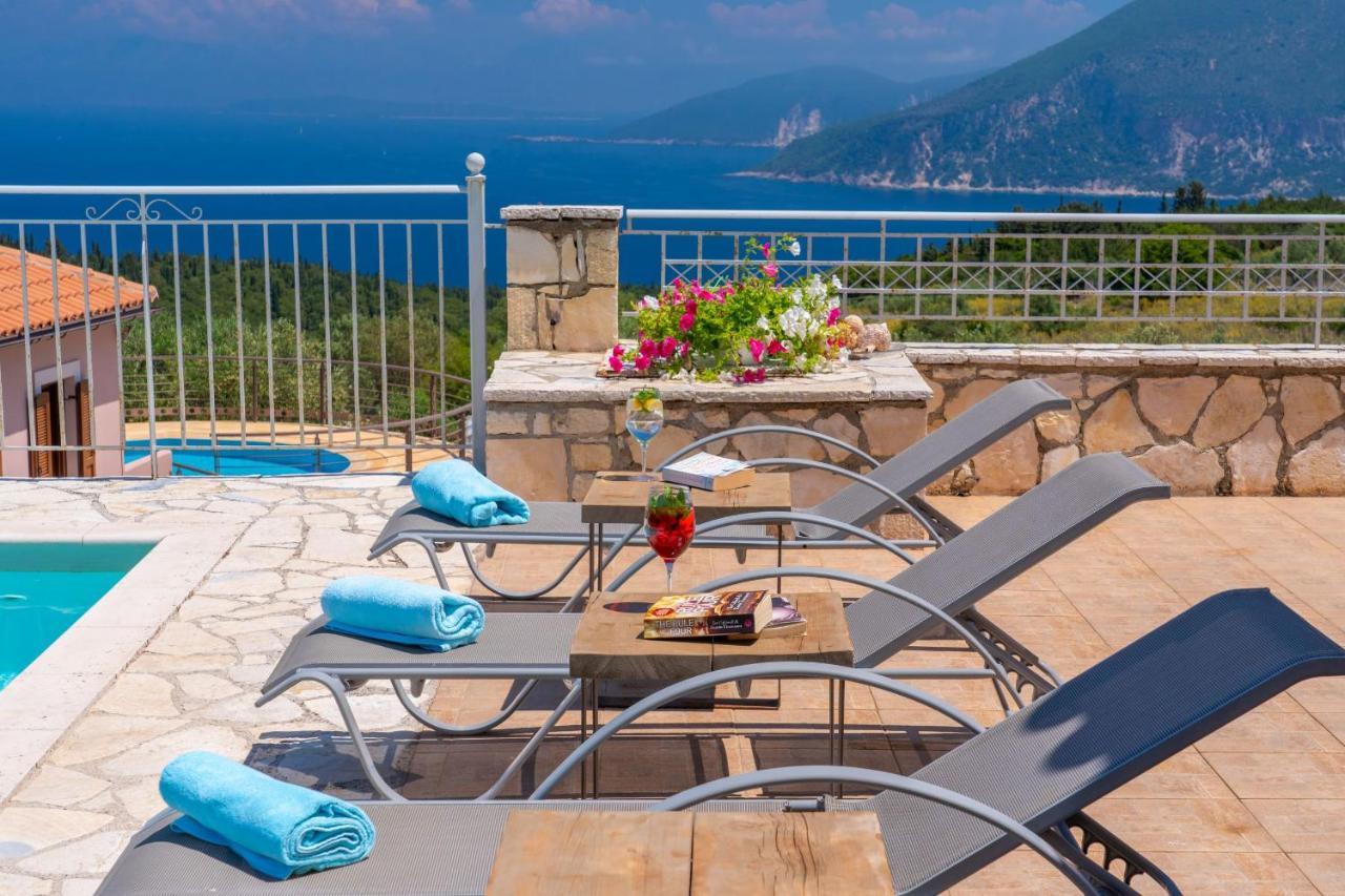 Guiscardos Luxury Villa Fiskardo Ngoại thất bức ảnh