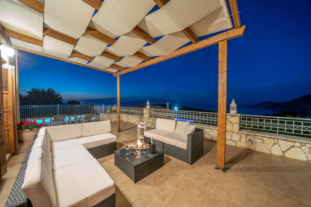 Guiscardos Luxury Villa Fiskardo Ngoại thất bức ảnh